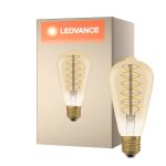 Ledvance Vintage 1906 LED E27 Pera Oro 4.8W 420lm - 822 Bianco Molto Caldo | Dimmerabile - Sostitutiva 37W