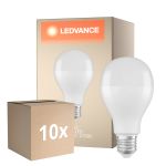 Confezione Multipack 10x Ledvance Classic LED E27 Pera Ghiaccio 20W 2452lm - 827 Bianco Molto Caldo | Dimmerabile - Sostitua 150W