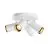 Asto Tube Soffitto Faretti Aluminium Bianca | 4x GU10 Max. 10W - Dimmerabile